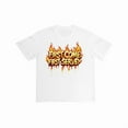 thumbnail image 1 of Hip Hop Letter T-Shirt Graphic Tee Streetwear Top Cotton Short Sleeve Fashion Casual Apparel White S-5XL, 1 of 5