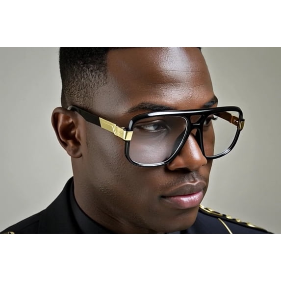Hip Hop Men Sunglasses Rimless Shades Clear Lens Square Classy