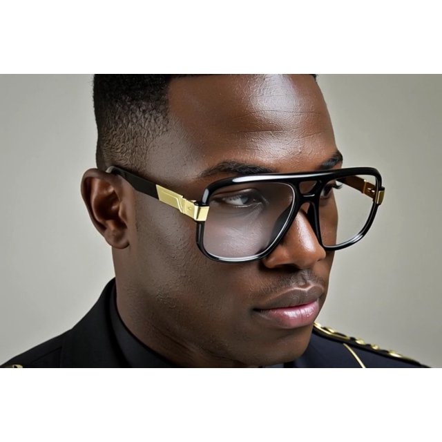 Hip Hop Men Sunglasses Rimless Shades Clear Lens Square Classy