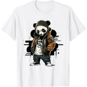 Hip Hop Panda Bear Cool Wild Panda Swag Hipster Streetwear T-Shirt