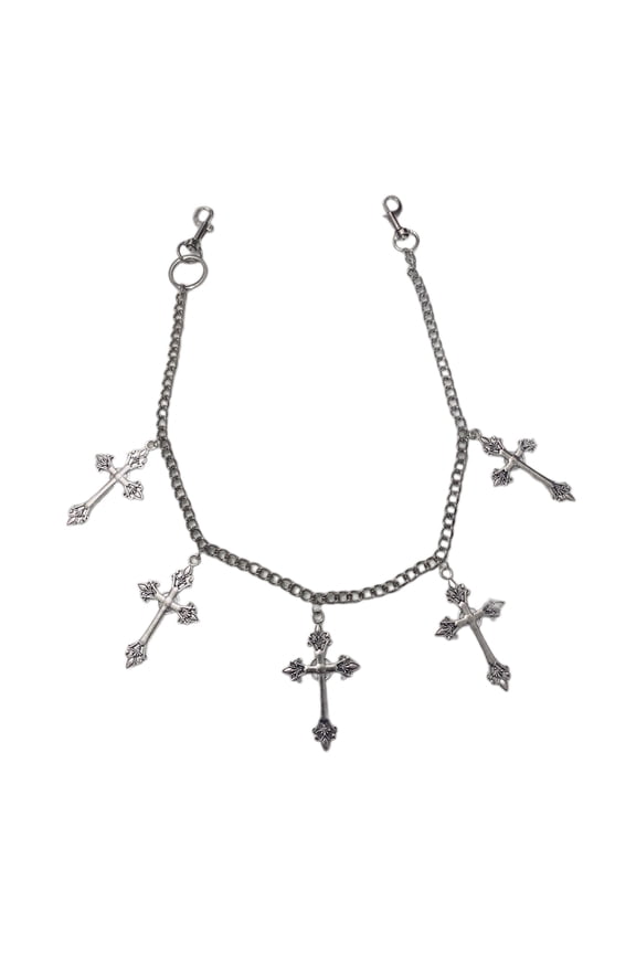 Hip Hop Pants Jeans Chain Punk Trousers Chains Biker Wallet Chains Keychains Body Jewelry for Men Women Party Gift