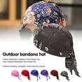 thumbnail image 1 of Hip Hop Pirate Hat Helmet Liner Hat Large Motorcycle Head Wrap Bandana Skull Caps for Men and Women, 1 of 8