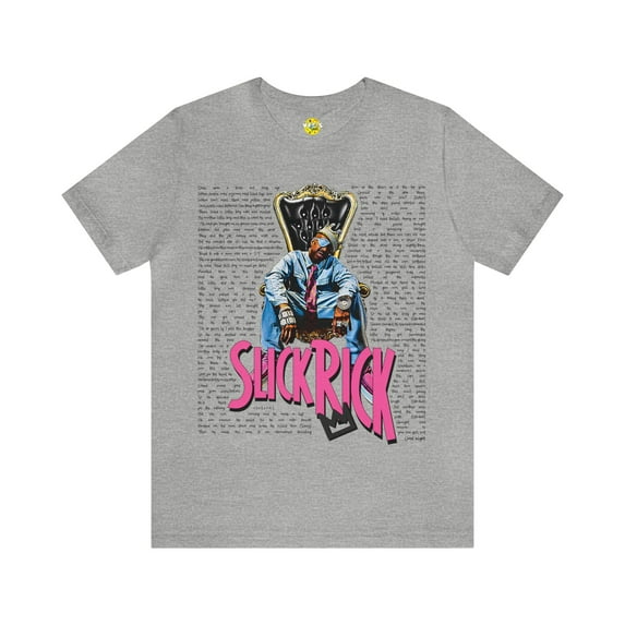Hip-Hop Rap Legend Fashion TShirt, A Childrens Story Song Lyrics Tee