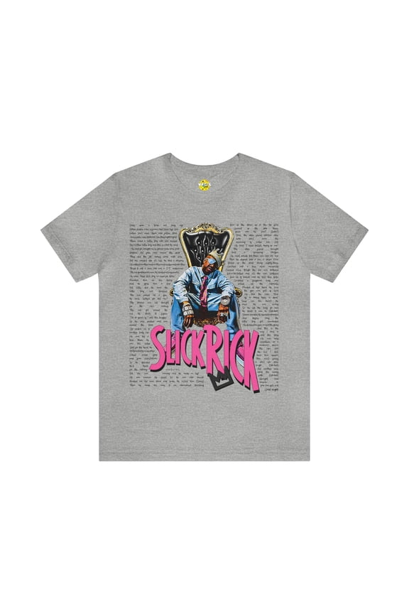 Hip-Hop Rap Legend Fashion TShirt, A Childrens Story Song Lyrics Tee