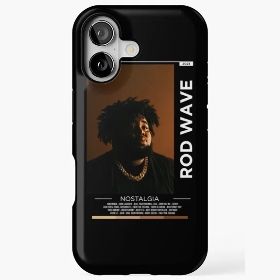 Hip Hop Rapper Music Legend Nostalgia Protective Case for iPhone 11 12 13 14 15 16 17 Pro Max