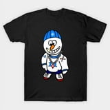 Hip Hop Rapper Snowman Funny Christmas Holiday Music Graphic H40428 ...