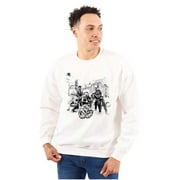 Hip Hop Rappers Old School Photo Sweatshirt for Men or Women Brisco Brands 3X