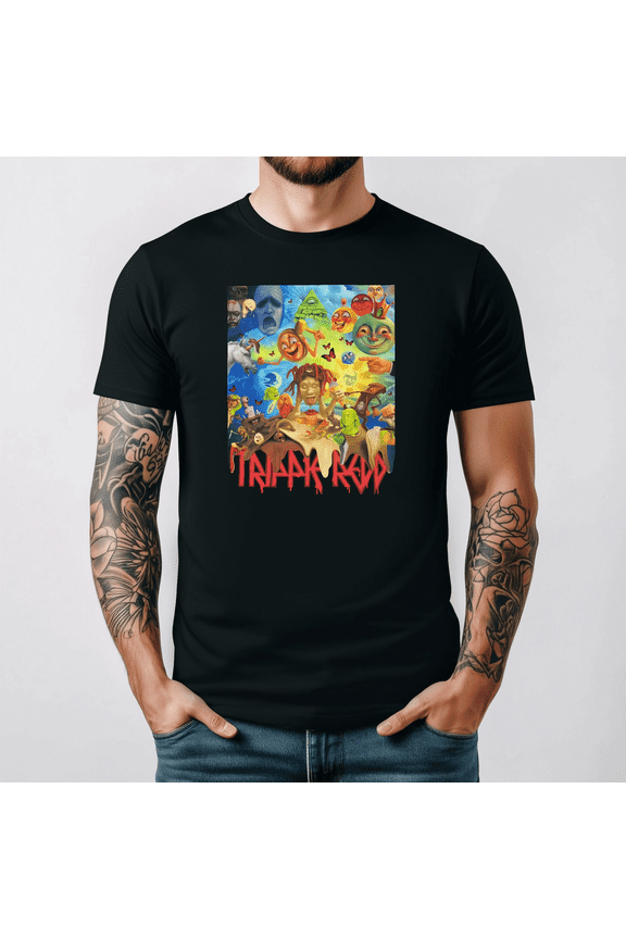 Hip Hop Star Tribute Graphic T-shirt Contemporary Rap Fan Top,for unisex up to 5XL