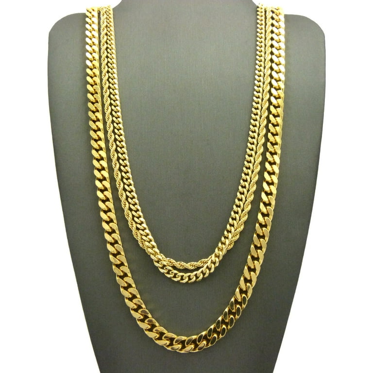 Hip-Hop Style Rope Chain, Cuban Chain Box Cuban Chain Necklace