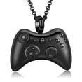 thumbnail image 1 of Hip Hop Style Urn Necklace for Human Ashes Game Controller Cremation Jewelry for Ashes Memorial Pendant, 1 of 8