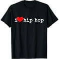 thumbnail image 1 of Hip Hop T-Shirt Black X-Large, 1 of 4