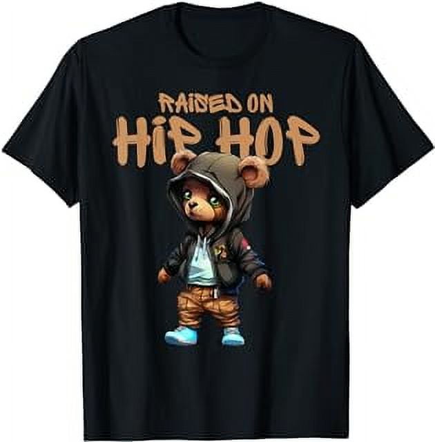 Hip Hop Teddy Bear Celebrating 50 Years Of Hip Hop T-Shirt - Walmart.com