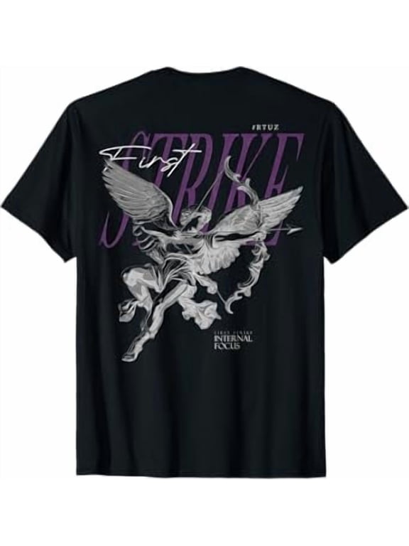 Hip Hop Vintage Edgy Urban Y2K Streetwear Angel T-Shirt