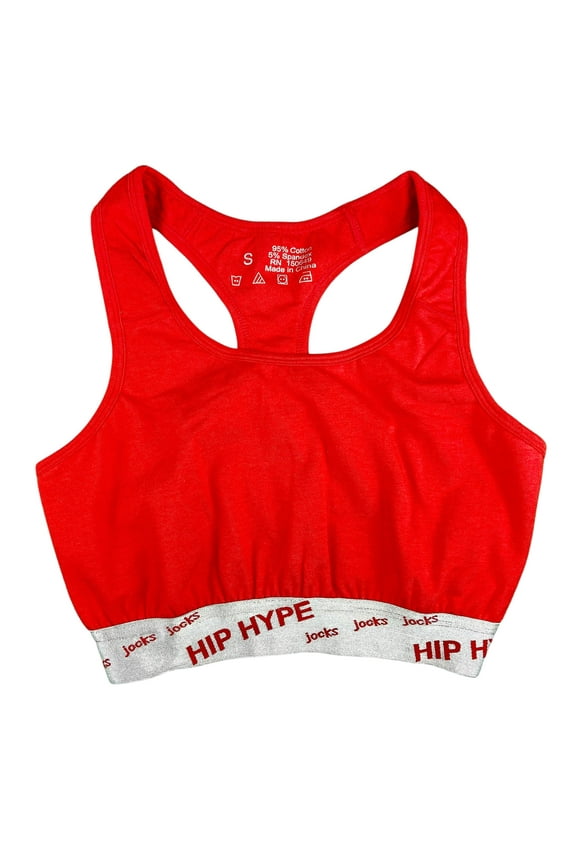 Women Activewear Sports Workout Yoga Bra Perfect Comfort Flex Support Wireless, Running Sports Bra Breathable Wirefree, Red