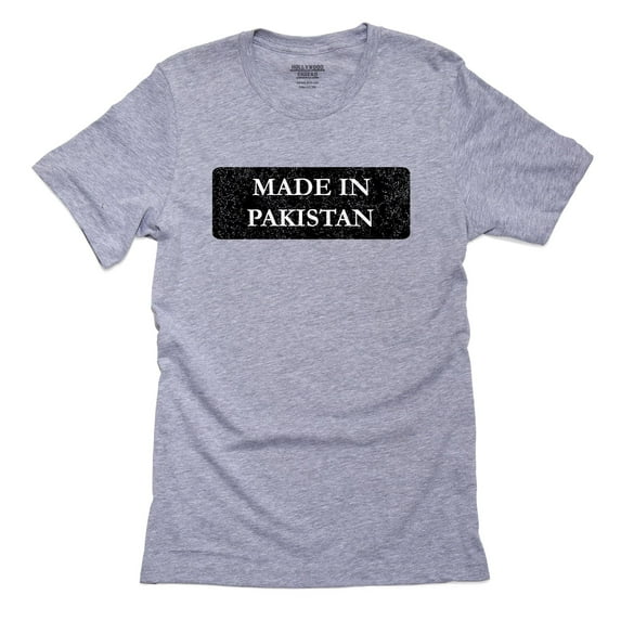 Hip Made In Pakistan Country Pride Men's Grey T-Shirt