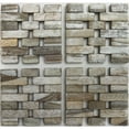thumbnail image 1 of Hip-O Modern Living Handmade White Finish Rosewood Coaster, Set of 4 (Indonesia), 1 of 3