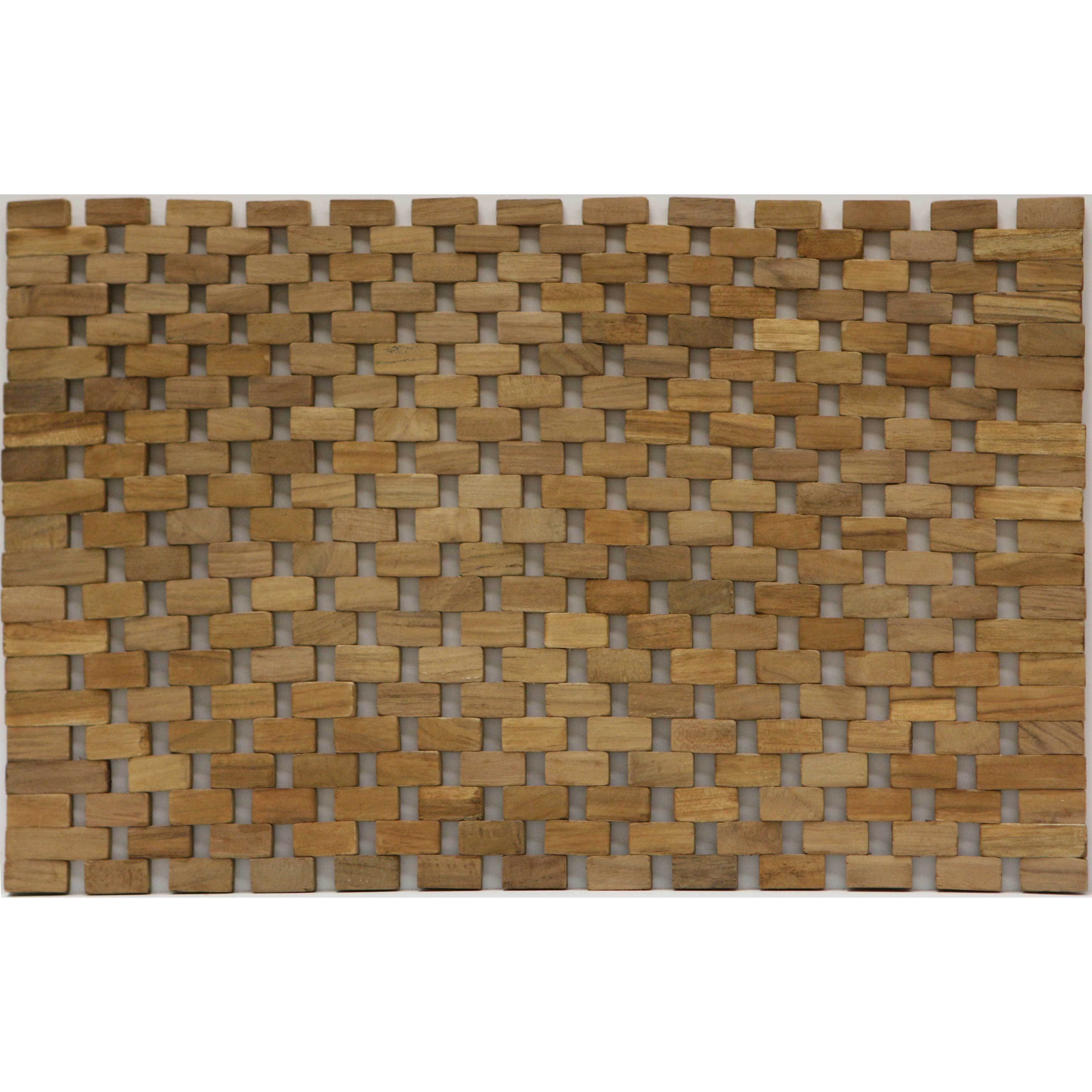 HipO Modern Living Teak Placemats IPM001 (Set of 2)