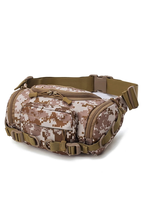 Hip Pack Bag with Adjustable Strap Waterproof for Outdoors Fishing Cycling