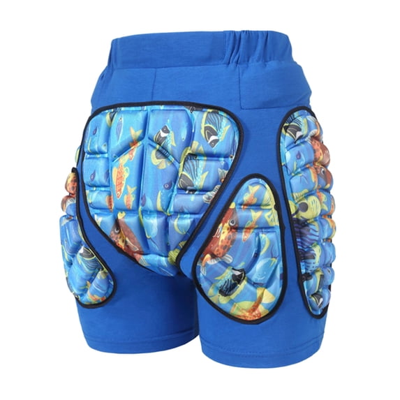 Protective Padded Shorts for Kid Teen Adult Skating Snowboard 3D Padded ...