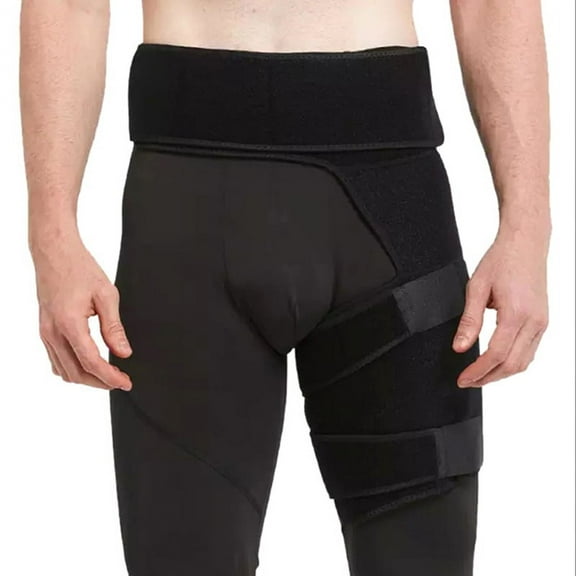 Hip Support Belt Groin Support Sciatica Pain Relief Thigh Strap Compression Brace Joints Groin Arthritis Hip Protective Belt