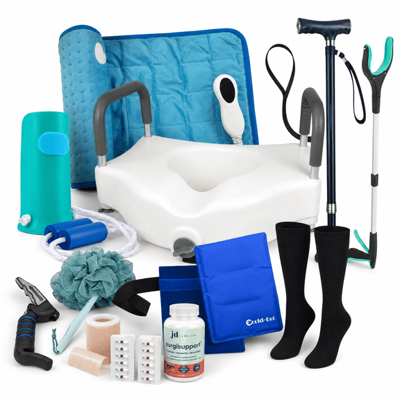 Hip Surgery Recovery Kit  Complete Post Surgery Care Package or Gift
