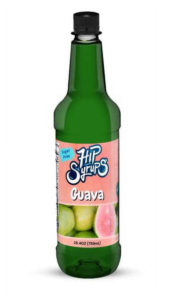 Hip Syrups Guava Sugar Free Simple Syrup Designed for Water Flavor