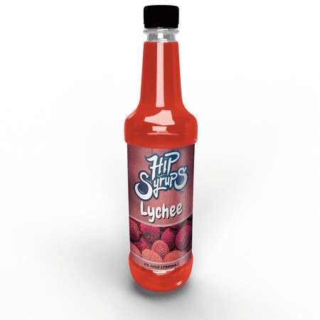 Hip Syrups Lychee Simple Syrup, 25.4 fl oz