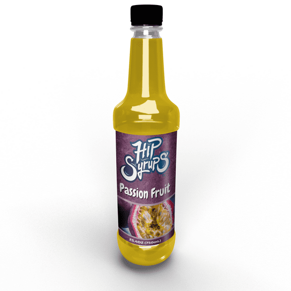 Hip Syrups Passion Fruit Simple Syrup, 25.4 fl oz
