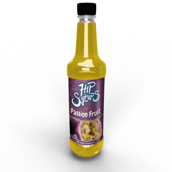 Hip Syrups Passion Fruit Simple Syrup, 25.4 fl oz