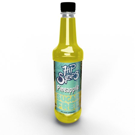 Hip Syrups Pineapple Sugar Free Simple Syrup, 25.4 fl oz