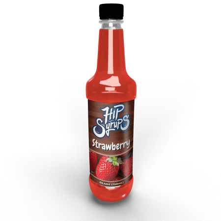 Hip Syrups Strawberry Simple Syrup, 25.4 fl oz