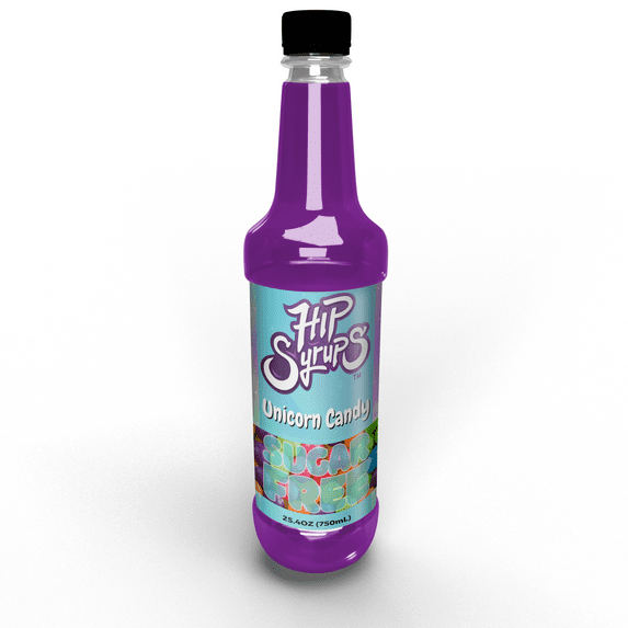 Hip Syrups Unicorn Candy Sugar Free Simple Syrup, 25.4 fl oz