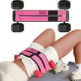 thumbnail image 1 of Hip Thrust Barbell Pad Belt for Gym, Fitness Booty Support Cushion for Squats and Pilates,Pink, 1 of 6