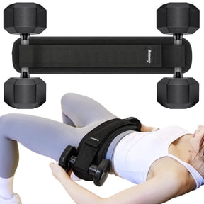 Hip Thrust Belt for Dumbbells Heavy, Booty Belt for Hip Thrust, Slip-Resistant Padding Hip Thrust Belt for Gym or Home Workouts