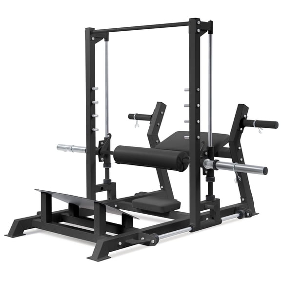 Hip Thrust Machine 770 LBS, Heavy Duty Plate Loaded Leg Press Machine with Band Peg & Weight Holder, Butt Exercise Workout Equipment for Home Gym Glute Building, Glute Trainer, Black
