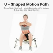 Wonder Core Sway N Fit Hip Thrust & Ab Machine with Sway Motion, Multipurpose Glute Trainer for Butt Lifting, Waist Toning & Home Fitness