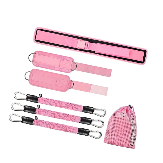 Hip Thrusts Belt Exercise Ankle Resistance Adjustable Hip Thrusts Resistant Padding for Dumbbells