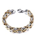thumbnail image 1 of Hip-hop Cuban Chain Bracelet for Men 19cm/21cm Stainless Steel Link Bracelet Stick Chain No Fading after Washing with Water, 1 of 6