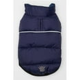 thumbnail image 1 of HipDoggie HD-5RRNP-2XL Flex fit Reversible Puffer Dog Vest, Navy & Plaid - 2XL, 1 of 1