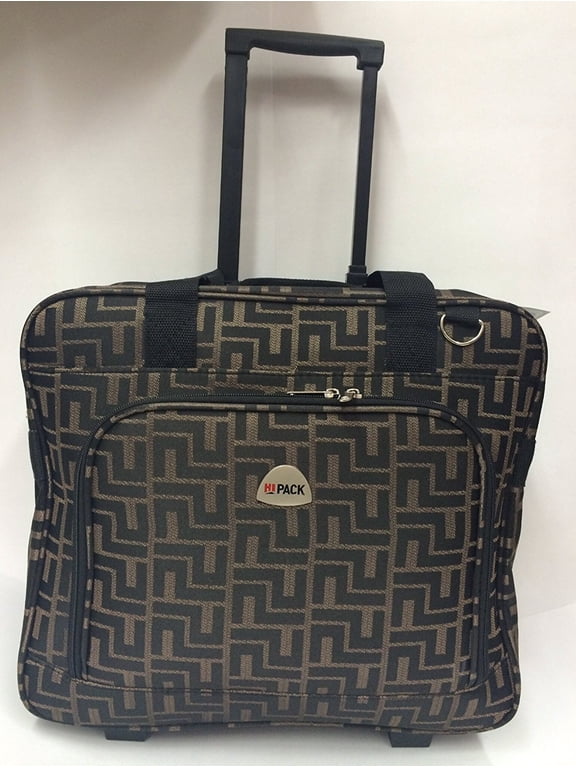 16" computer / laptop bag rolling shoulder travel case carryon PRT16P-CF