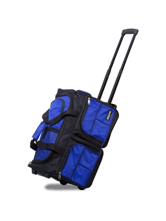 20-inch Carry-On Rolling Duffle Bag - Blue
