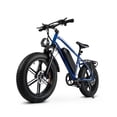 thumbnail image 1 of OUXI Electric Bike for Adults, Peak 1000W Electric Bicycle, 48V/13Ah Battery, Up to 25MPH, 20'' Fat Tire Ebike, 38 Miles Range Mountain Bike for Cycling, 7 Speed E Bike, E-bike UL2849, 1 of 8