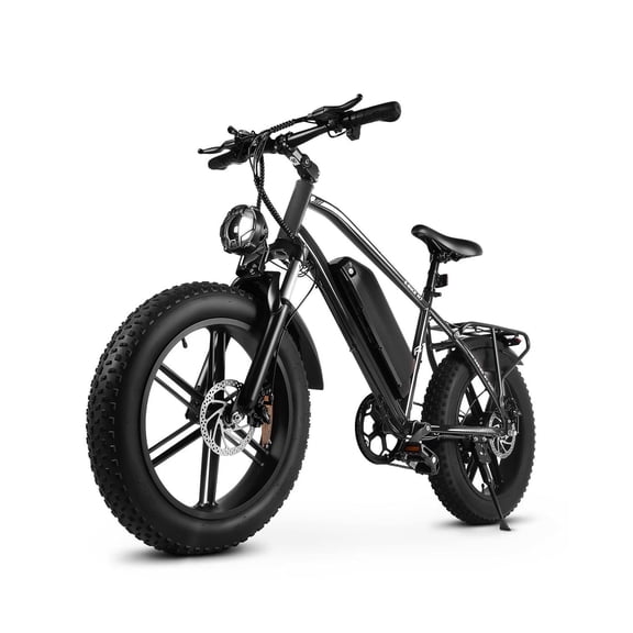 OUXI Electric Bike for Adults, Peak 1000W Electric Bicycle, 48V/13Ah Battery, Up to 25MPH, 20'' Fat Tire Ebike, 38 Miles Range Mountain Bike for Cycling, 7 Speed E Bike, E-bike UL2849
