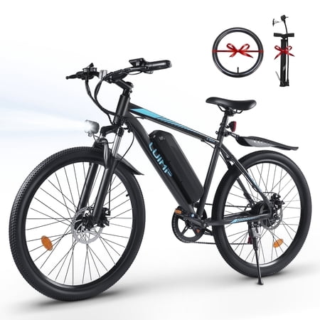Hipatoo 26" Electric Bike 500W 20MPH E-bike, 36V 10.4Ah Battery, Ebike for Adults, E Bike UL2849