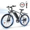 thumbnail image 1 of Hipatoo 26" Electric Bike 500W 20MPH E-bike, 36V 10.4Ah Battery, Ebike for Adults, E Bike UL2849, 1 of 7