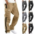 thumbnail image 1 of Elvqul Cargo Pants for Men with Pockets Work Big and Tall Mens Cargo Pants, 1 of 6