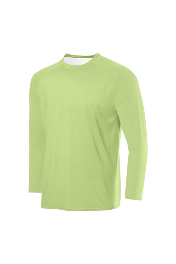 Dry Fit Shirts for Men Athlete Pullover Loose Casual Holiday Breathable Solid Fitness Mens Tops Long Sleeve