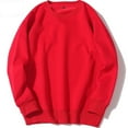 thumbnail image 1 of Elvqul Mens Sweatshirts with Pockets Big and Tall Pullover Fall Plain Sweatshirts for Men, 1 of 5