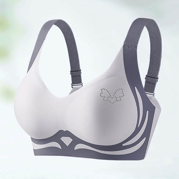 Hipattires Push up Bras for Women Front Closure Bralette Wireless Everyday Soft Womens Bras ,SIZE XL