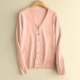thumbnail image 1 of Elvqul Sweater for Women Plus Size Cardigan Shirts Long Sleeve Pink Trendy Knit Womens Sweater, 1 of 9
